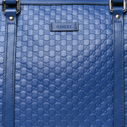 Gucci Soft Microguccissima Small Zippered Satchel Caspian 7 of 9