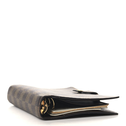 Louis Vuitton Damier Ebene Medium Ring Agenda Cover 4 of 6