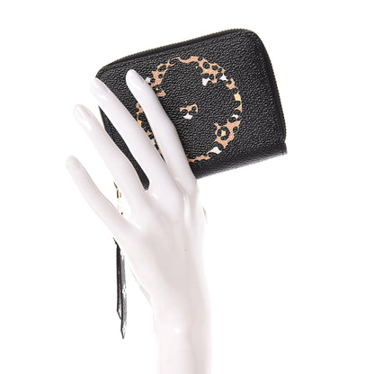 Louis Vuitton Monogram Giant Jungle Zippy Coin Purse Black 2 of 8