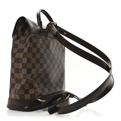 Louis Vuitton Damier Ebene Soho Backpack 3 of 9