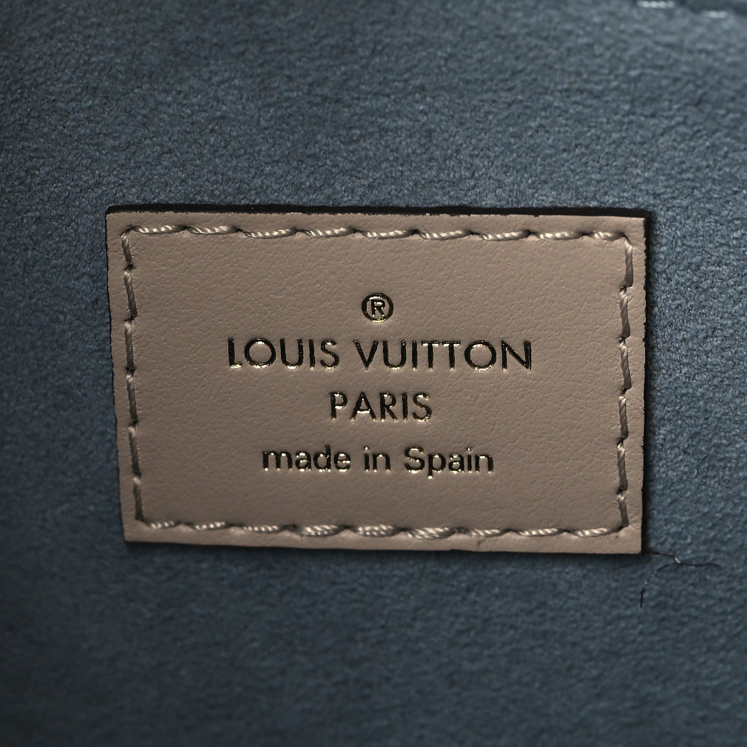 Louis Vuitton Calfskin Monogram On My Side PM Greige 6 of 10