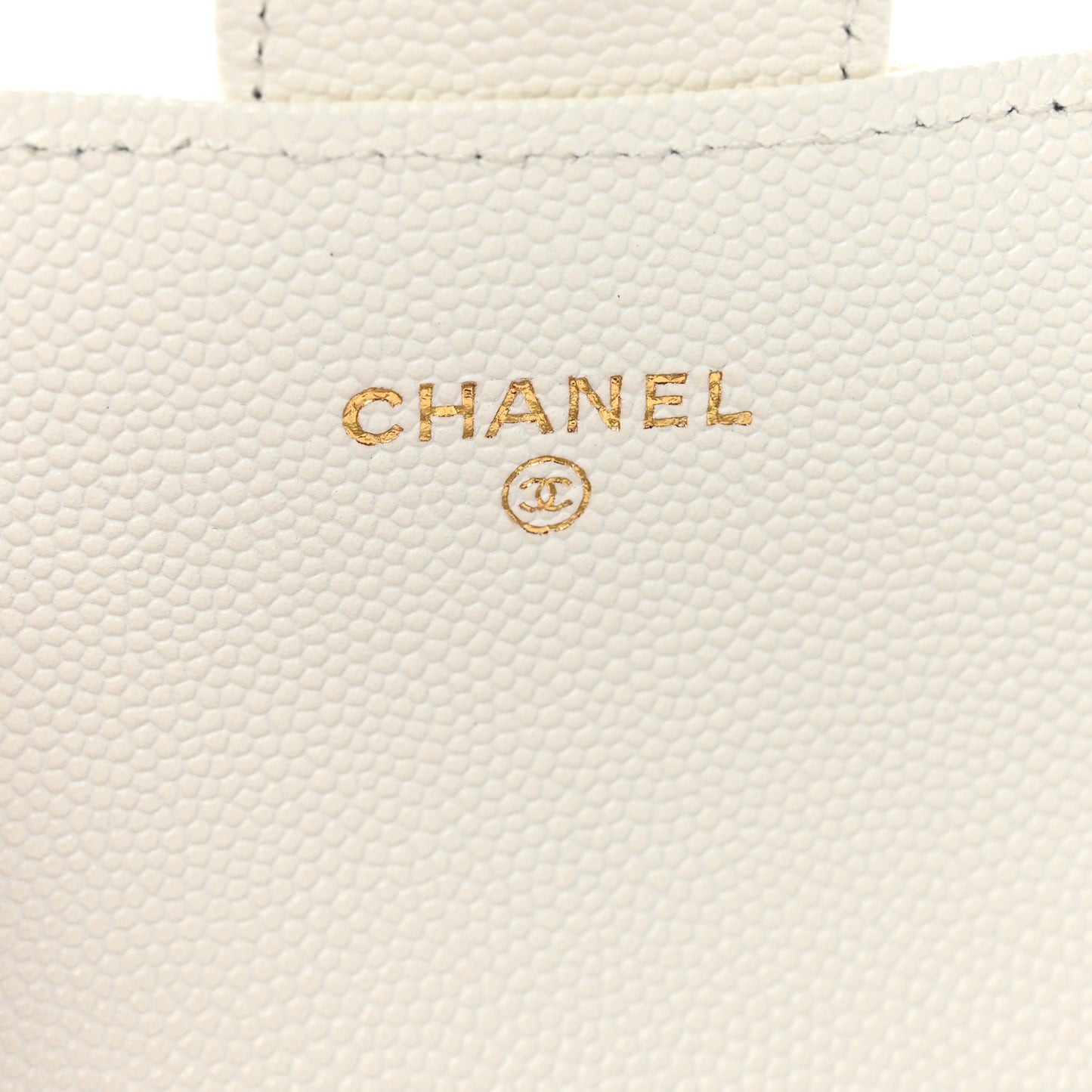 Caviar Quilted Large Gusset Flap Wallet White
