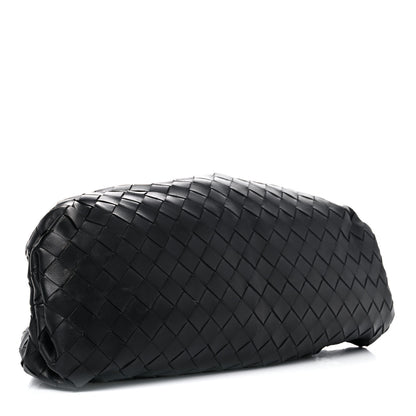 Bottega Veneta Nappa Maxi Intreccio The Pouch Oversized Clutch Black 4 of 11