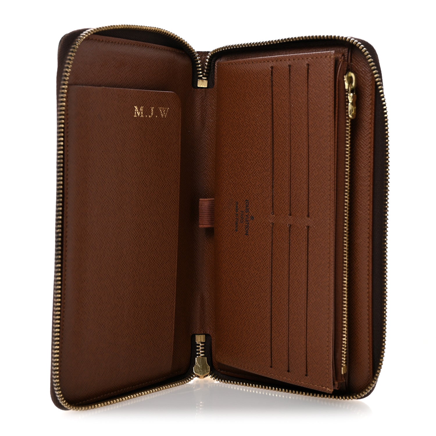Louis Vuitton Monogram Zippy Wallet Organizer 5 of 9