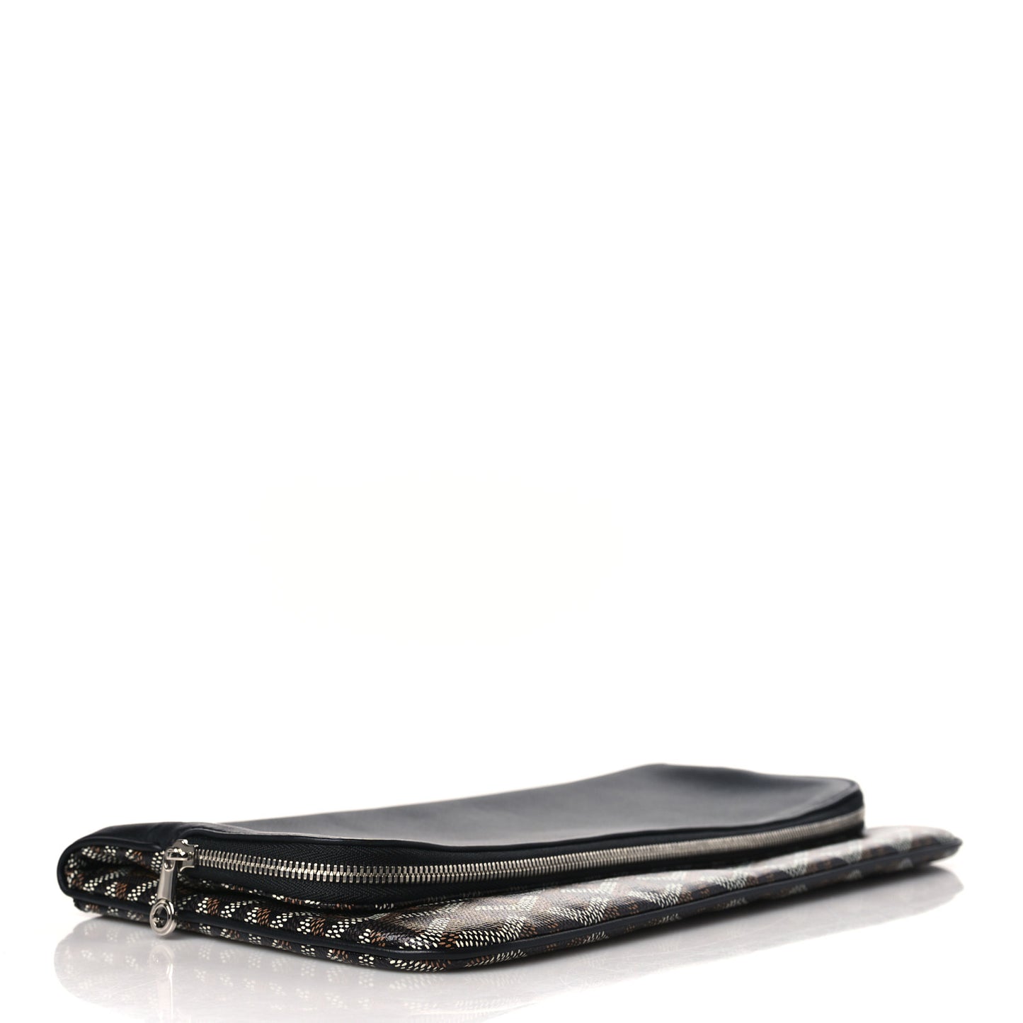 Goyardine Sainte Marie Soft Clutch Black