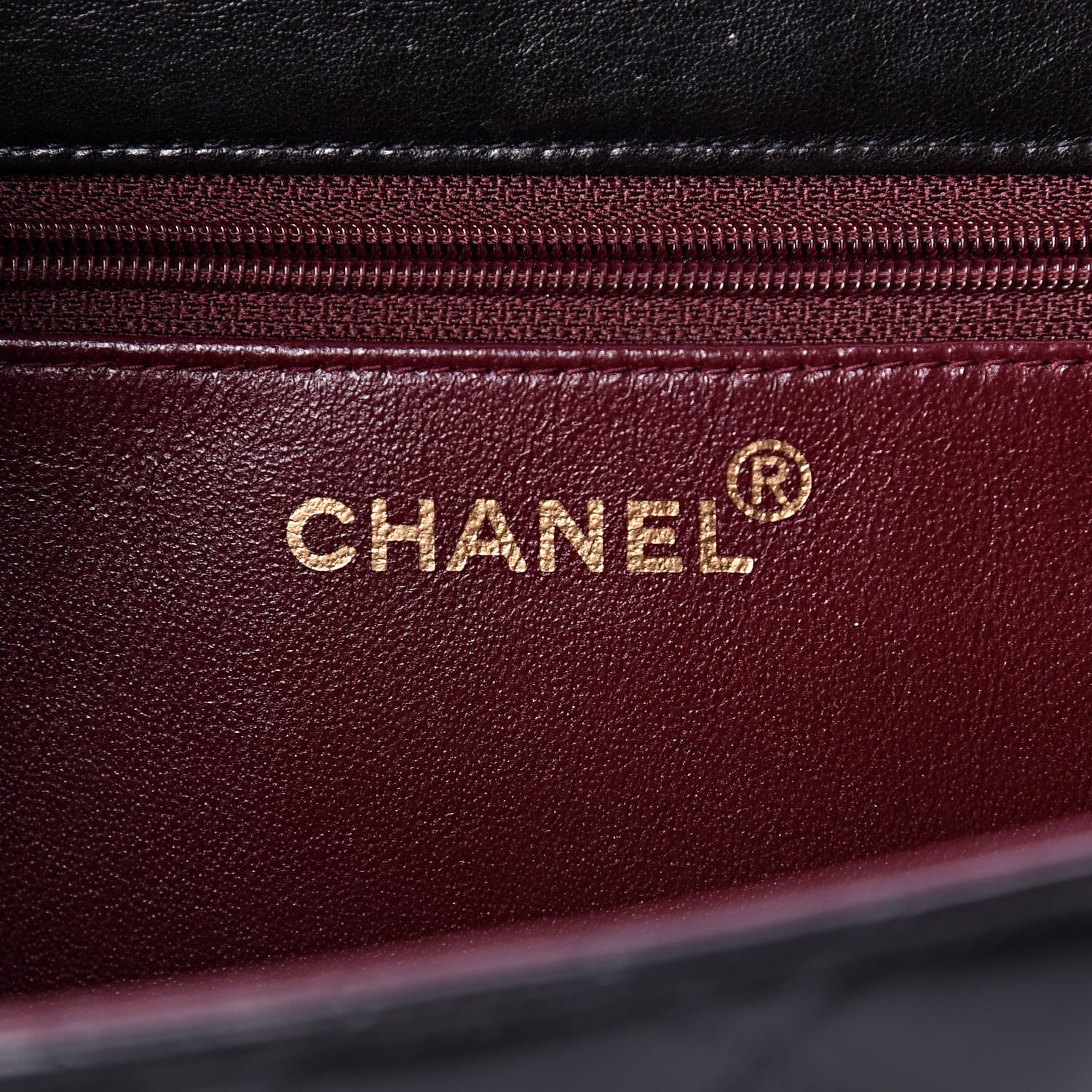 Chanel Lambskin Quilted Medium Single Flap Black 6 of 13