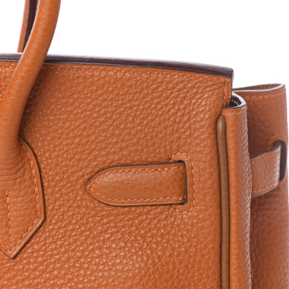Hermes Togo Verso Birkin 30 Potiron Fauve 19 of 29
