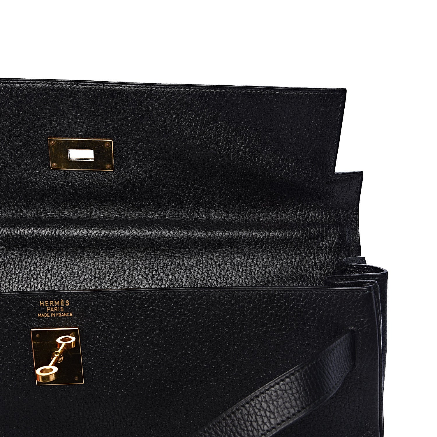 Hermes Ardennes Kelly Retourne 40 Black 35 of 36