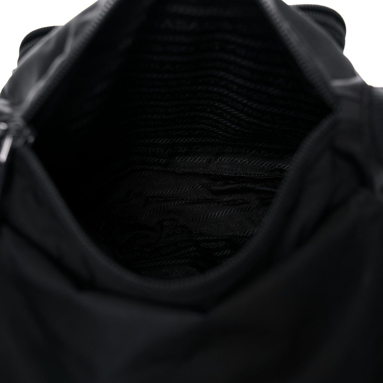 Prada Nylon Vela Messenger Black 4 of 13