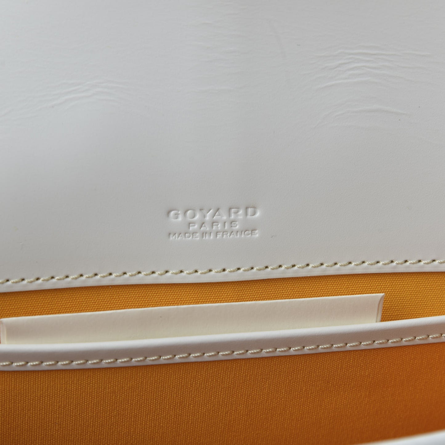 Goyardine Belvedere II PM Messenger Bag White