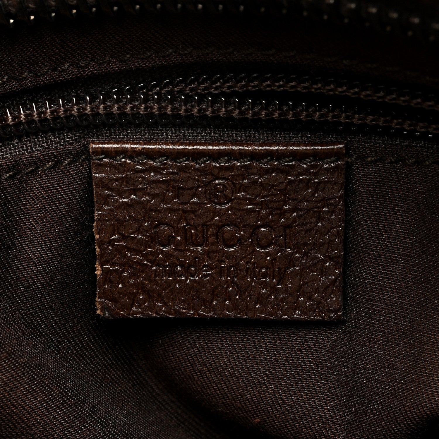 Gucci Monogram Flat Messenger Bag Dark Brown 6 of 10