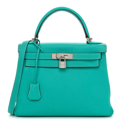 Hermes Togo Kelly Retourne 28 Lagon 1 of 10