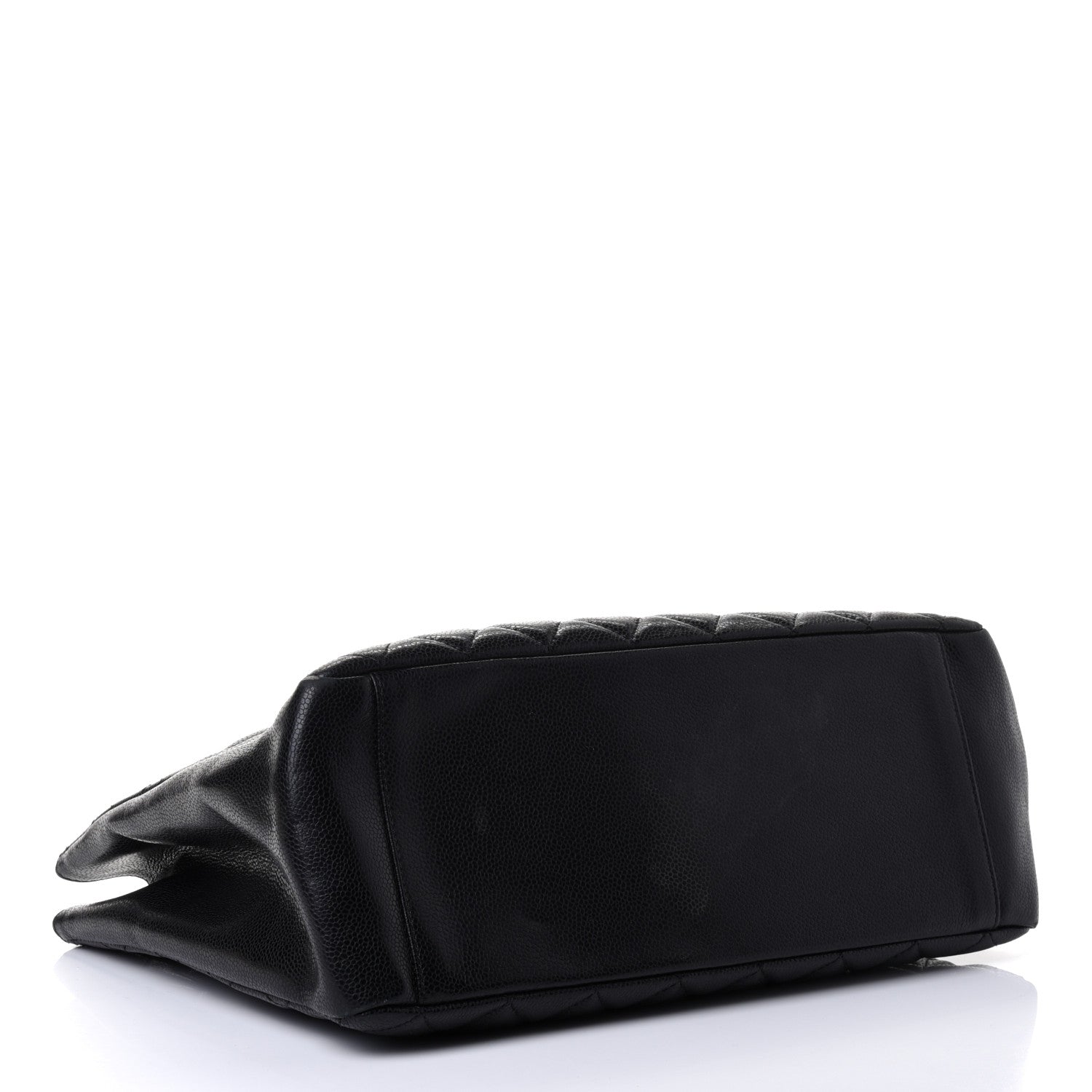 Chanel Caviar Quilted Grand Shopping Tote GST Black 3 of 4