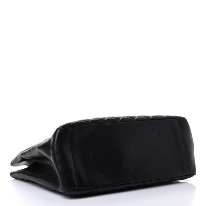 Chanel Caviar Quilted Grand Shopping Tote GST Black 3 of 4