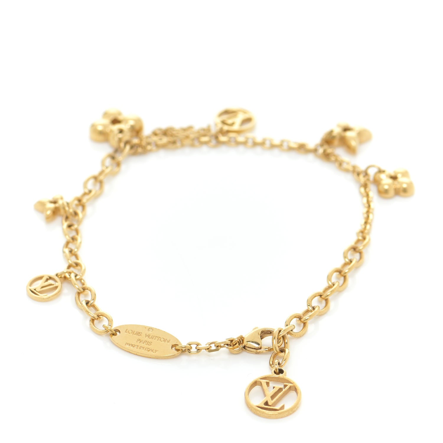 Louis Vuitton Metal Monogram Blooming Supple Bracelet 3 of 6