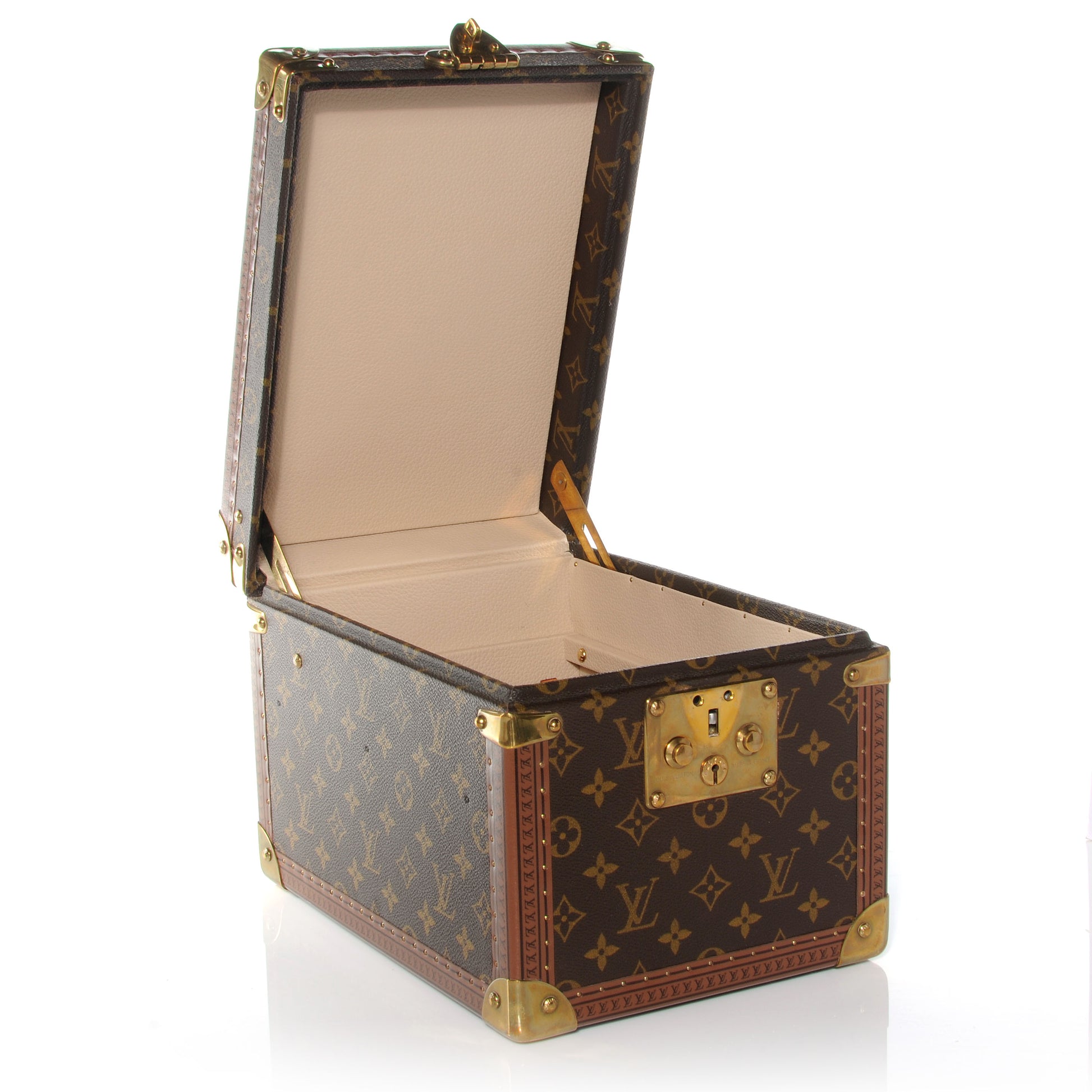 Louis Vuitton Monogram Boite Flacons Lozine Beauty Train Trunk Case 8 of 10