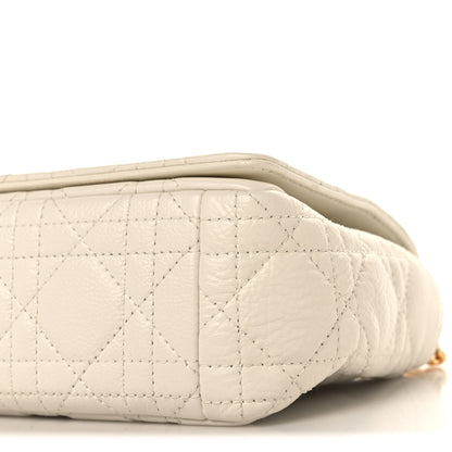 Christian Dior Grained Calfskin Cannage Small Caro Bag White 10 of 10