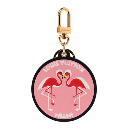 Louis Vuitton World Tour Flamingo Bag Charm Key Holder 1 of 5