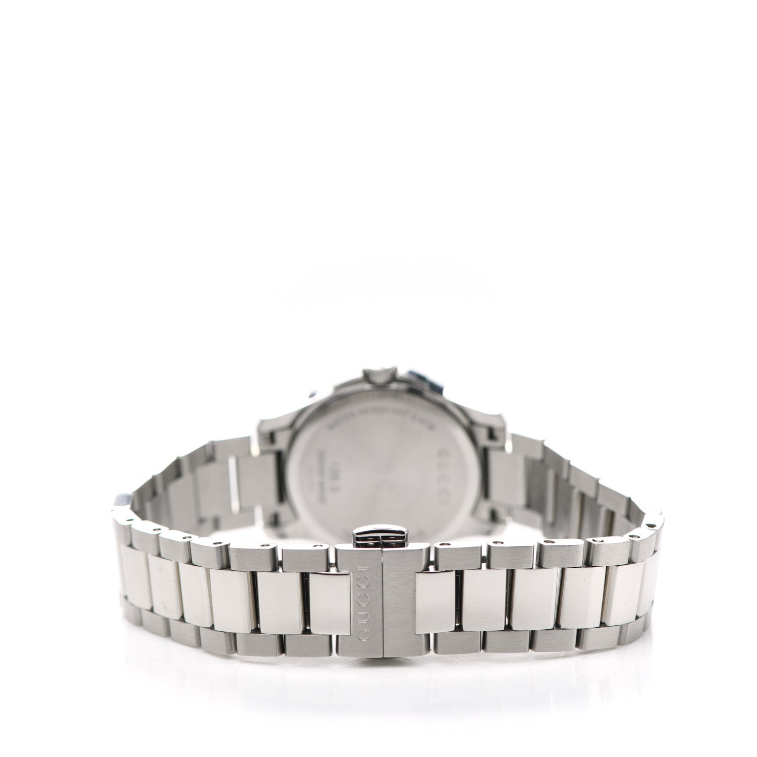 Gucci Stainless Steel Diamond Bezel Mother of Pearl 27mm G-Timeless Quartz Watch 5 of 8