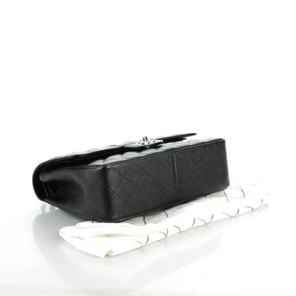 Chanel Caviar Quilted Jumbo Double Flap Black 4 of 7