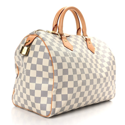 Louis Vuitton Damier Azur Speedy 30 3 of 11