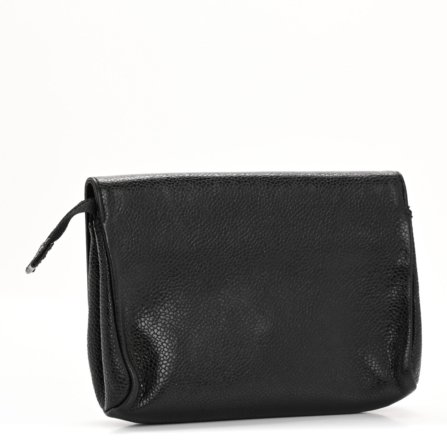Chanel Caviar Timeless CC Cosmetic Pouch Black 3 of 13