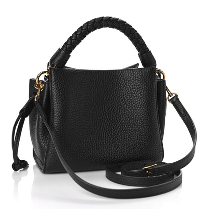 Mulberry Heavy Grain Small Iris Tote Black 3 of 8