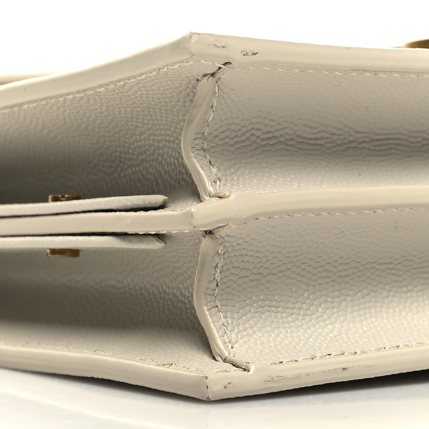 Grain De Poudre Monogram Cassandra Clasp Bag Crema Soft