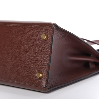 Hermes Courchevel Kelly Sellier 28 Noisette 7 of 15