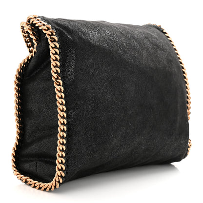 Stella McCartney Shaggy Deer Mini Falabella Tote Black 3 of 11