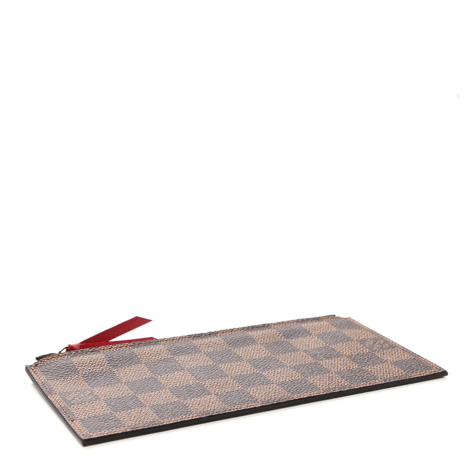 Louis Vuitton Damier Ebene Felicie Chain Wallet Zippered Insert 4 of 7