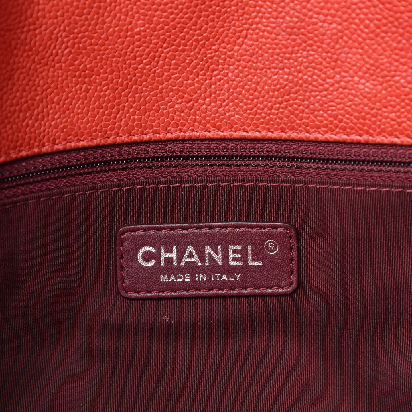 Caviar Quilted French Riviera Hobo Rouge