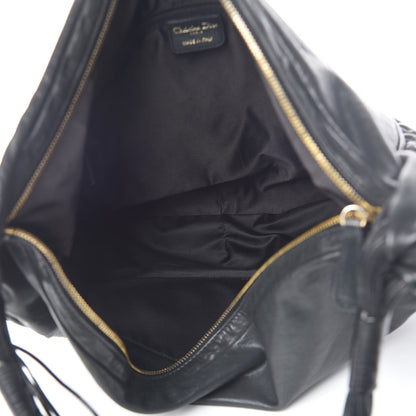 Christian Dior Calfskin XXL Gypsy Hobo Black 5 of 10