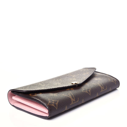 Louis Vuitton Monogram Sarah Wallet NM Rose Ballerine 4 of 9