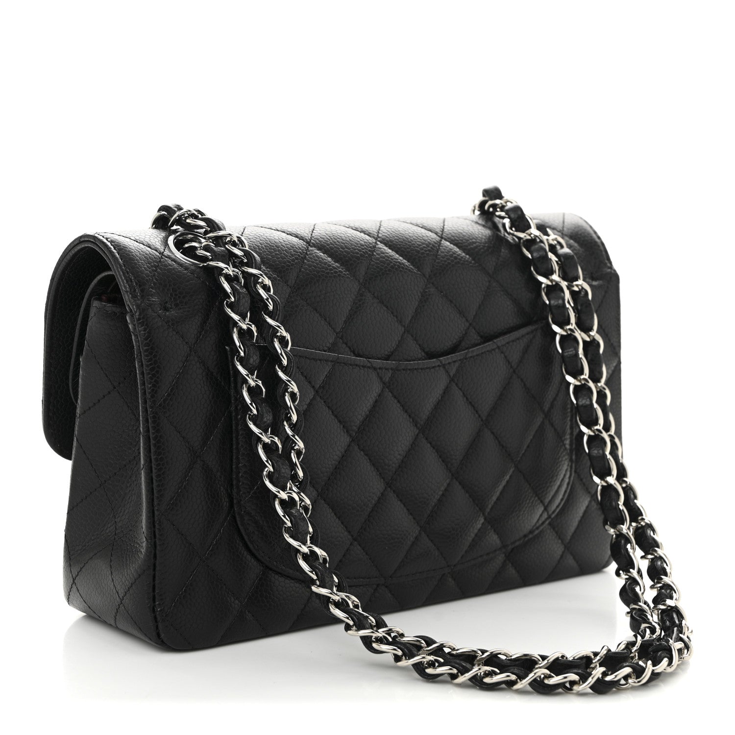 Chanel Caviar Quilted Small Double Flap Black 3 of 12