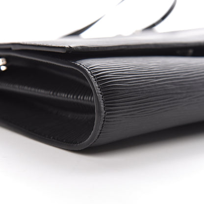 Louis Vuitton Epi Clery Black 8 of 10
