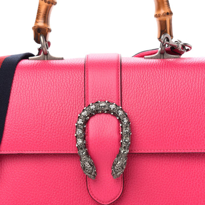 Gucci Dollar Calfskin Crystal Web Medium Dionysus Bamboo Top Handle Bag Box Pink Black Diamond 12 of 12