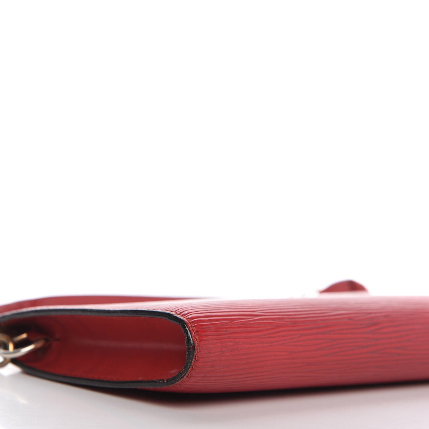 Epi Pochette Accessories 24 Castillan Red