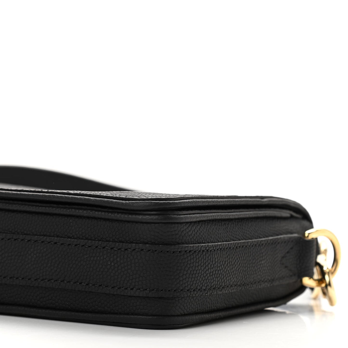 x NBA Grained Calfskin Monogram Studio Messenger Black
