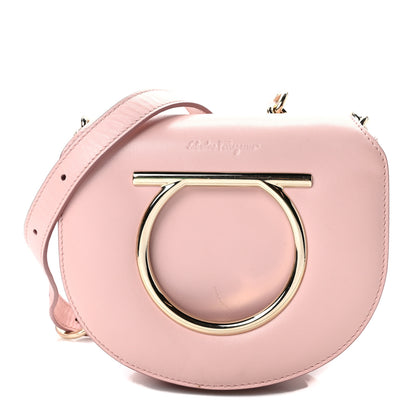Salvatore Ferragamo Calfskin Vela Crossbody Flap Bag Antique Rose 1 of 9