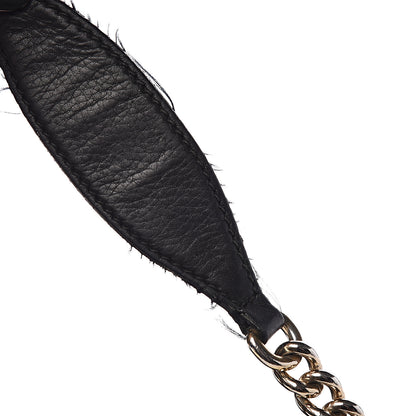 Gucci Pebbled Calfskin Medium Soho Chain Hobo Black 9 of 16