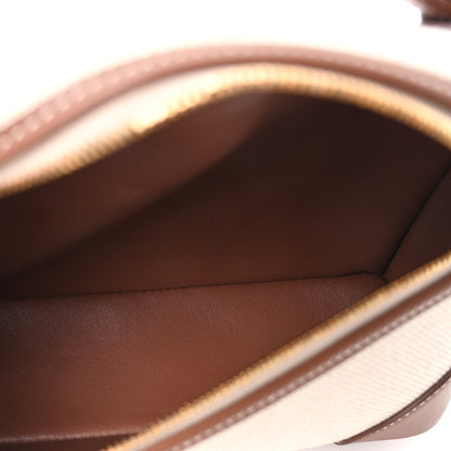 Loro Piana Cotton Linen L19 Extra Pocket Pouch Natural Caramel Sugar 5 of 9