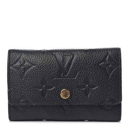 Louis Vuitton Empreinte Multicles 6 Key Holder Black 1 of 5