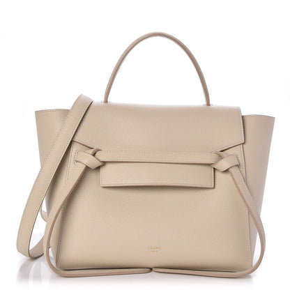 Celine Grained Calfskin Micro Belt Bag Linen 1 of 7