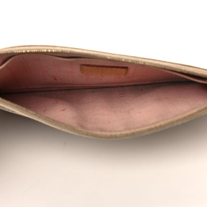 Louis Vuitton Damier Azur Neverfull MM GM Pochette Rose Ballerine 5 of 9