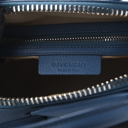 Givenchy Sugar Goatskin Mini Antigona Medium Blue 6 of 11