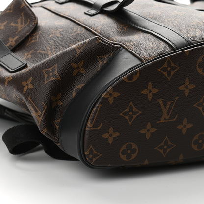 Louis Vuitton Monogram Macassar Christopher PM Backpack 8 of 9