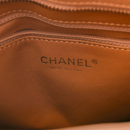 Chanel Caviar Quilted Medallion Tote Beige 6 of 10