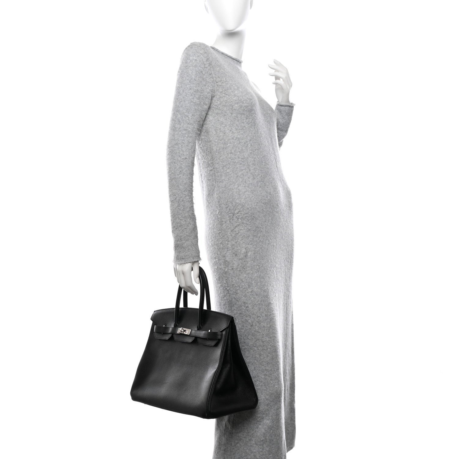 Hermes Epsom Birkin 35 Black 2 of 14