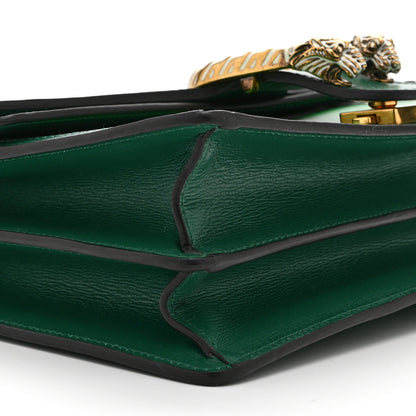 Gucci Azalea Calfskin Enamel Small Dionysus Shoulder Bag New Shamarock Emerald Off White 10 of 11